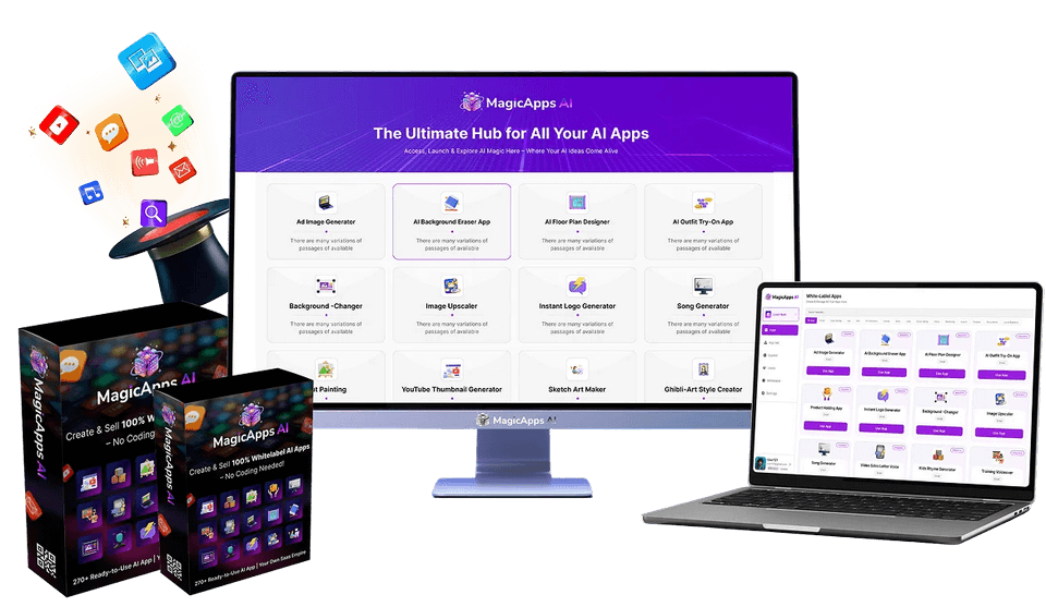 MagicApps AI Review: Build & Sell 250+ No-Code White-Label AI Apps in 60 Seconds