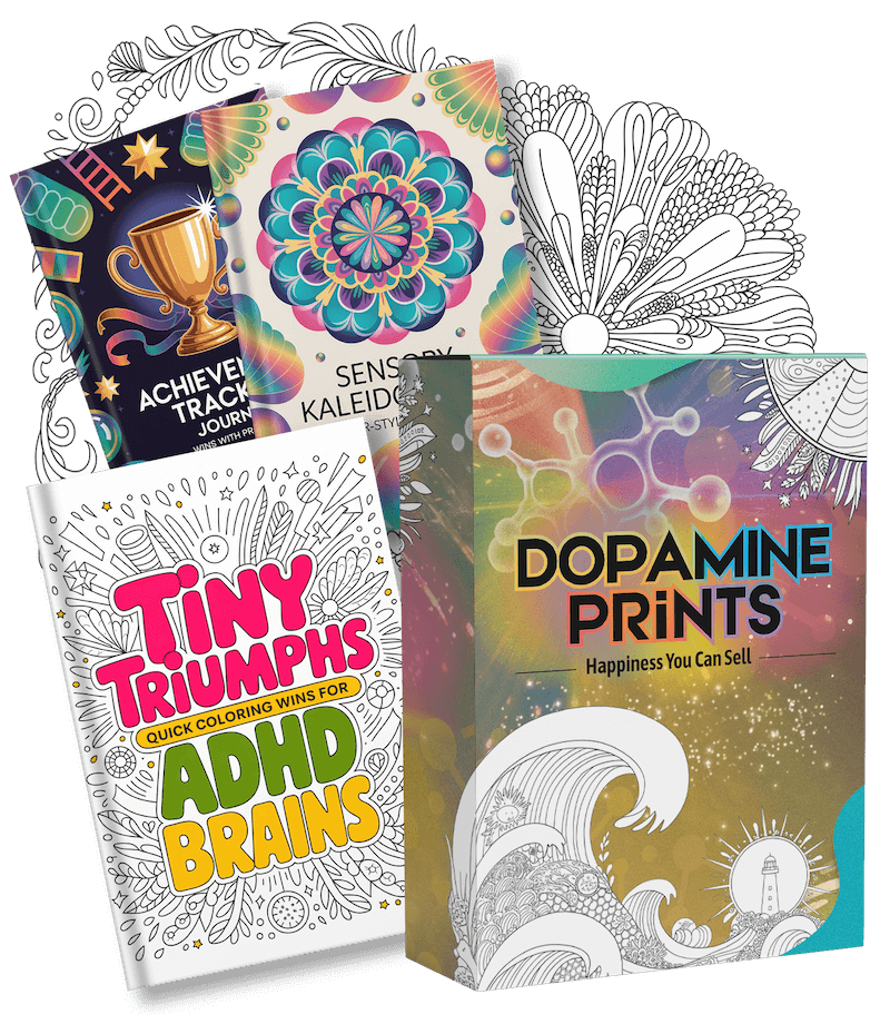 Dopamine Prints Review: Tap into TikTok’s Dopamine Explosion for Effortless KDP Cashflow