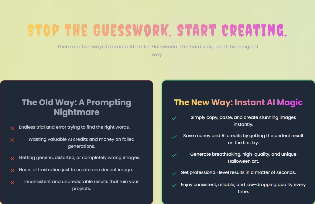 Halloween Prompt Magic Review