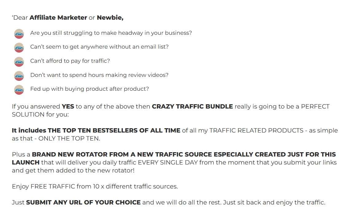 Crazy Traffic Bundle Review