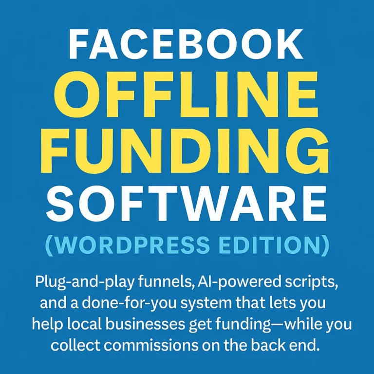 Facebook Offline Funding Software Review