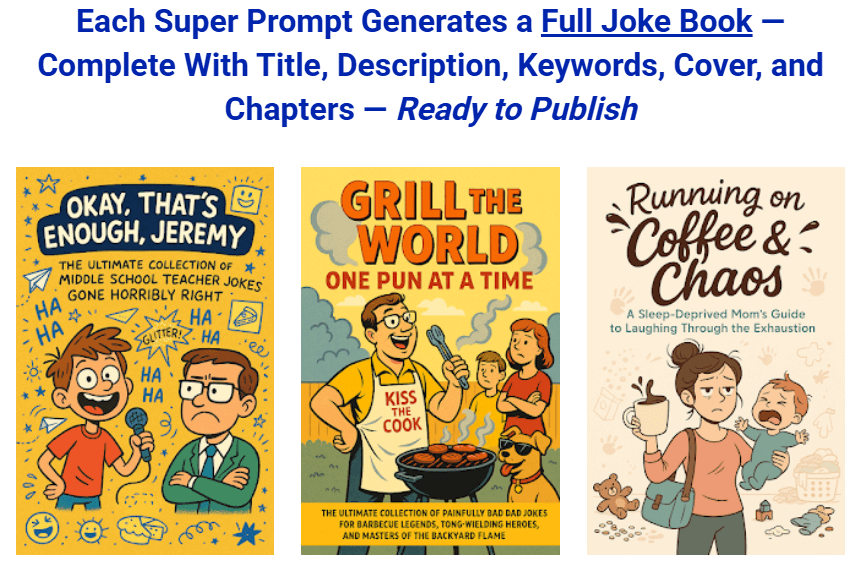 330 Prompts for Bad Joke Books Review